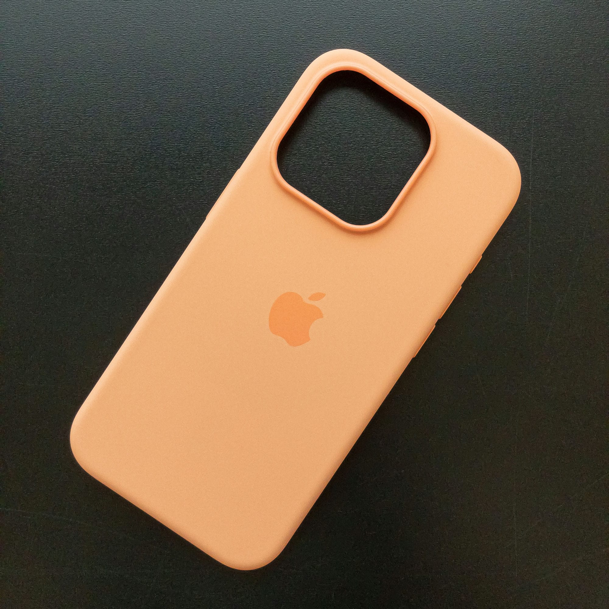 Чехол iPhone 15 Pro Silicone Case (MagSafe) Orange Sorbet