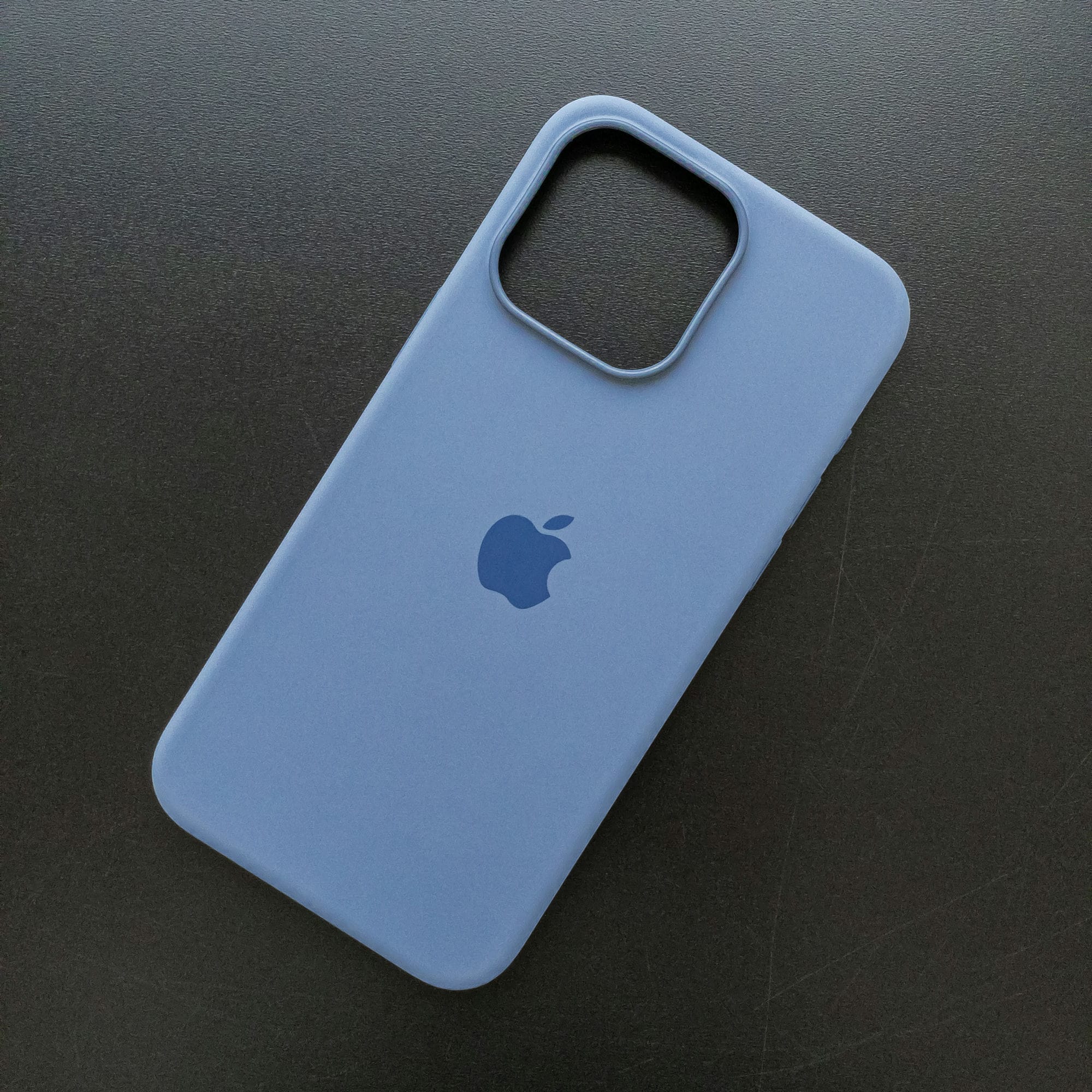 Чехол iPhone 15 Pro Max Silicone Case (MagSafe) Winter Blue