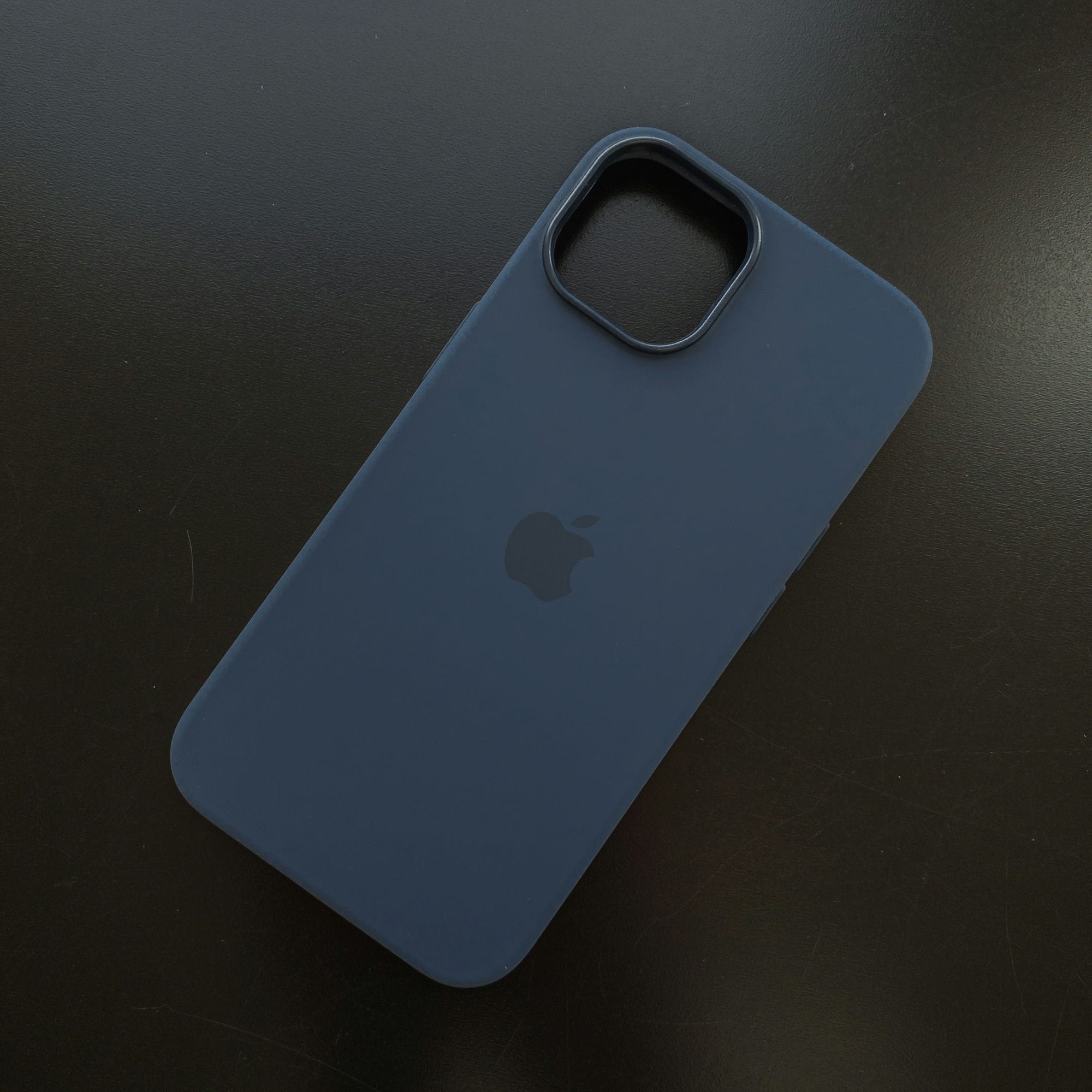 Чехол iPhone 14 Silicone Case (MagSafe) Storm Blue