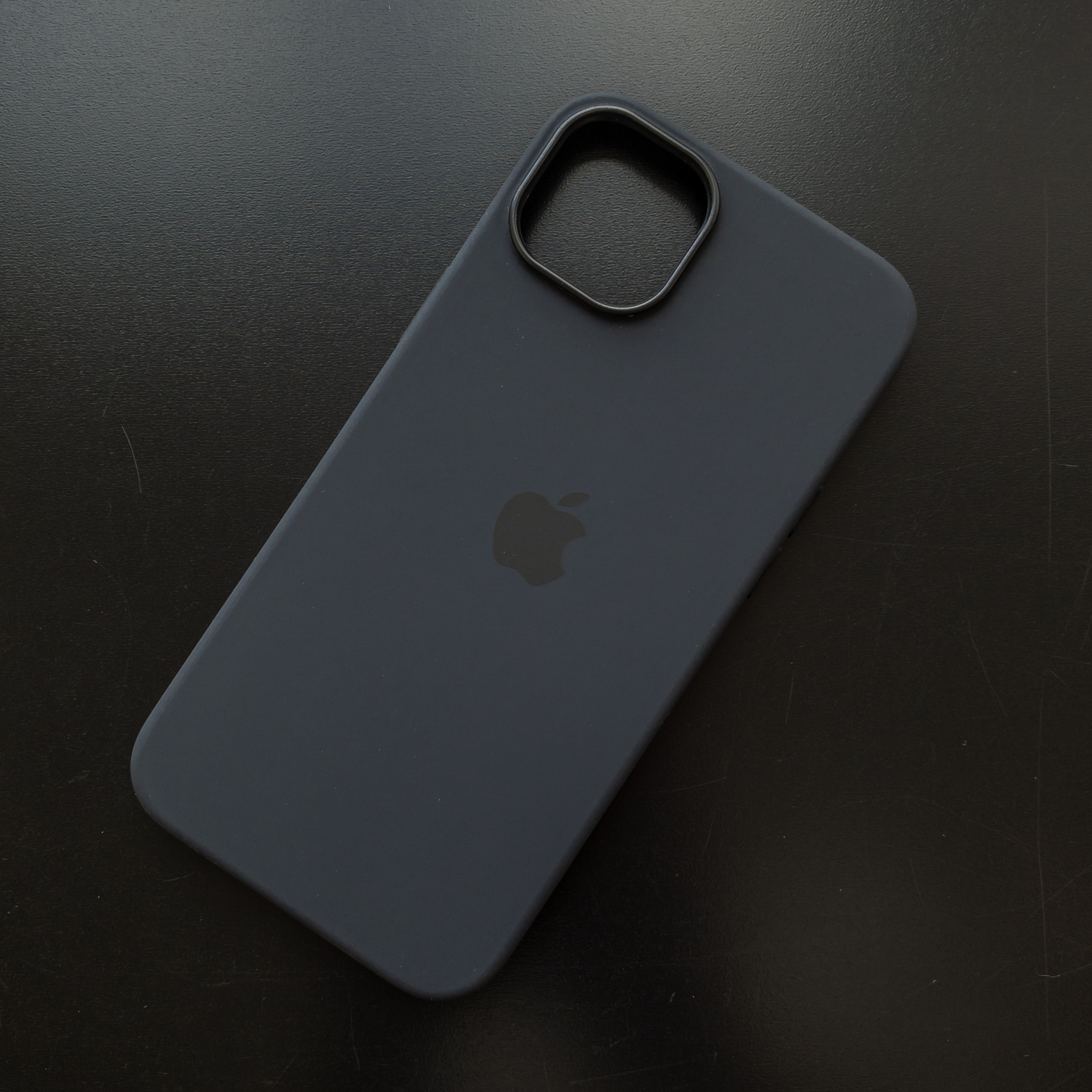 Чехол iPhone 14 Plus Silicone Case (MagSafe) Midnight