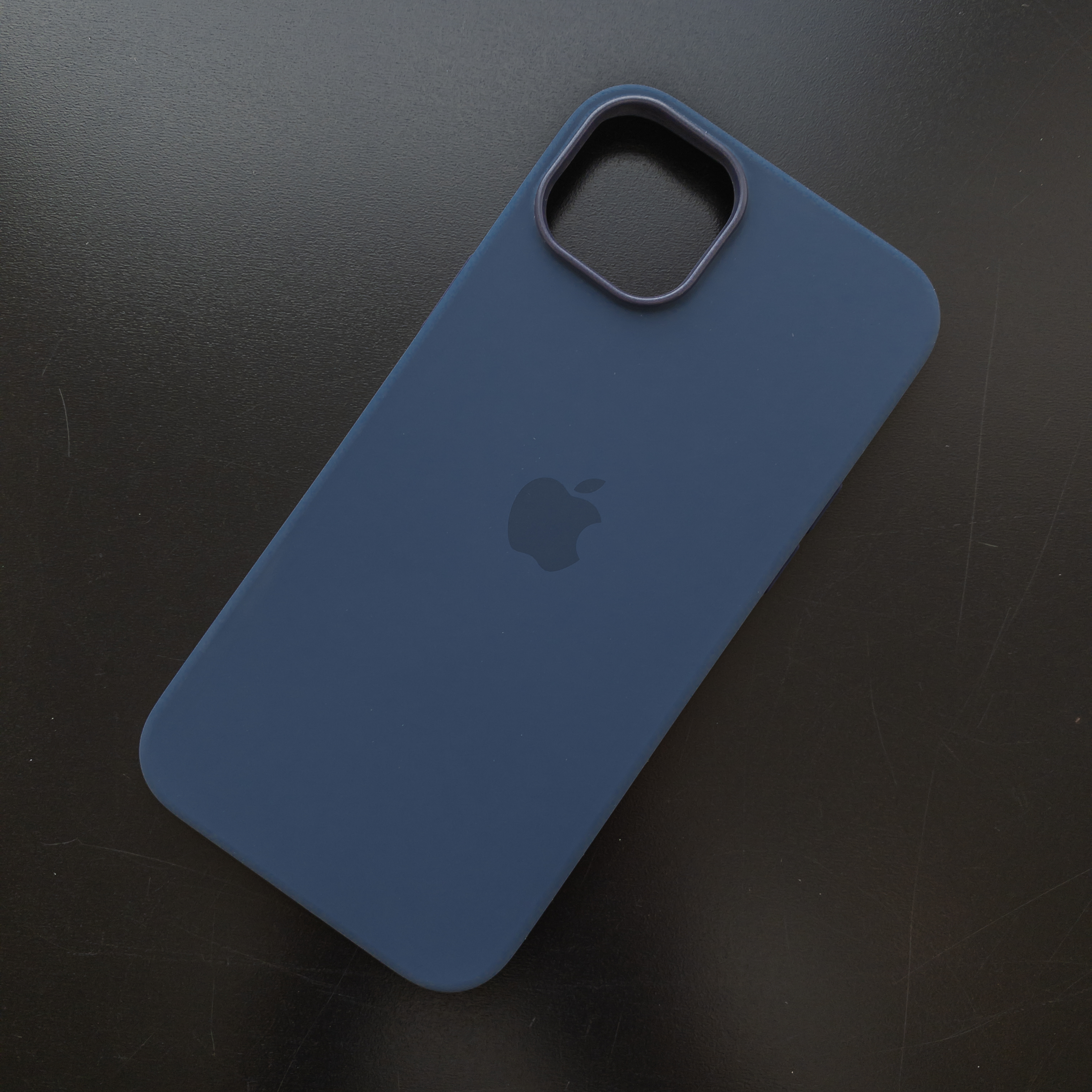 Чехол iPhone 14 Plus Silicone Case (MagSafe) Storm Blue