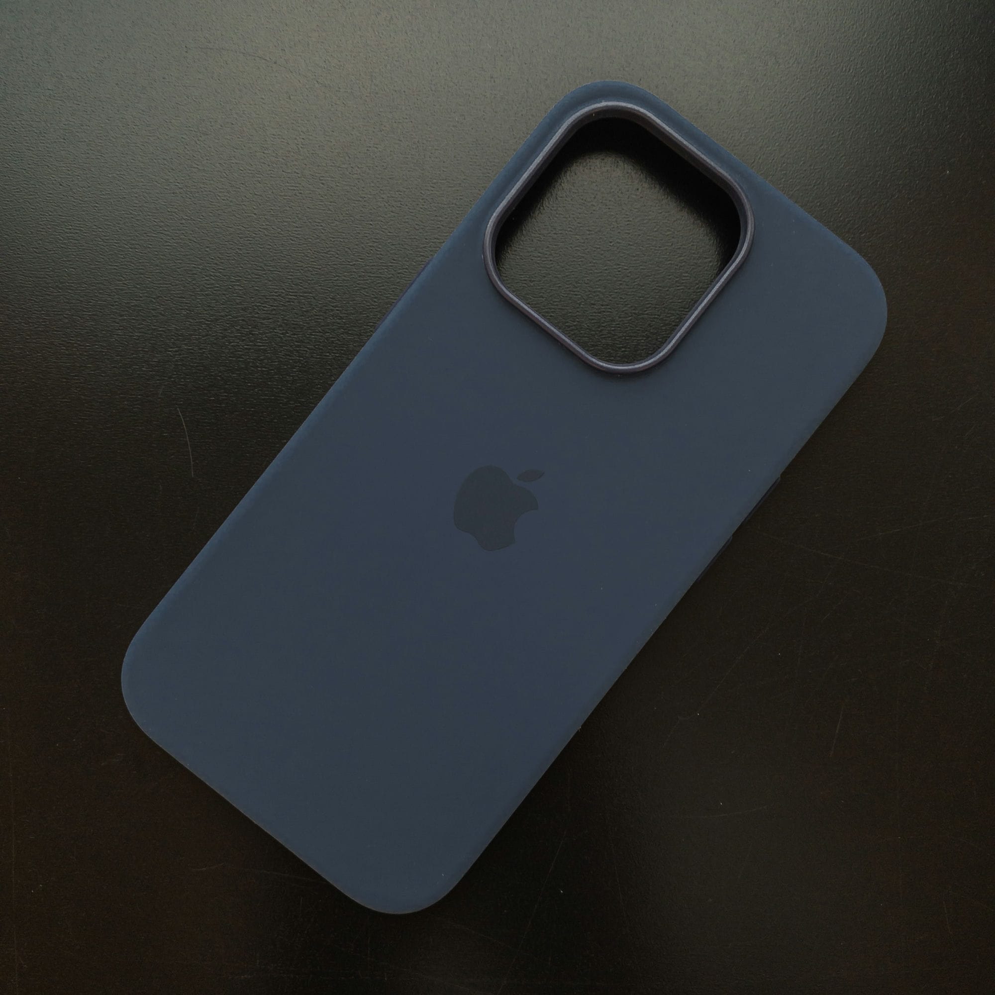 Чехол iPhone 14 Pro Silicone Case (MagSafe) Storm Blue