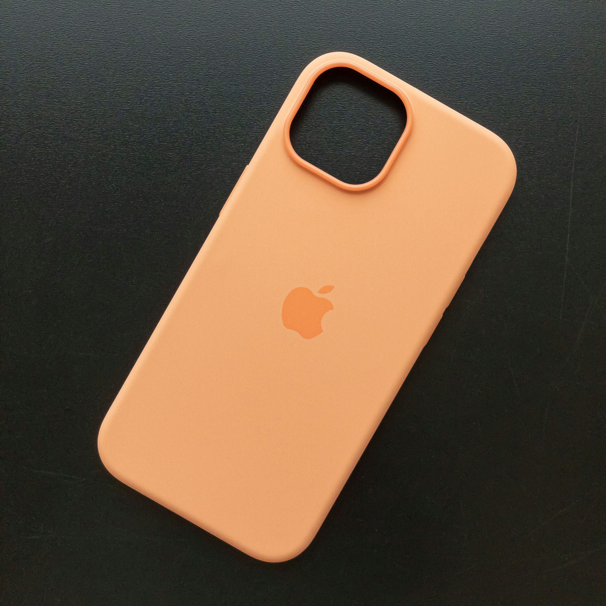 Чехол iPhone 15 Silicone Case (MagSafe) Orange Sorbet