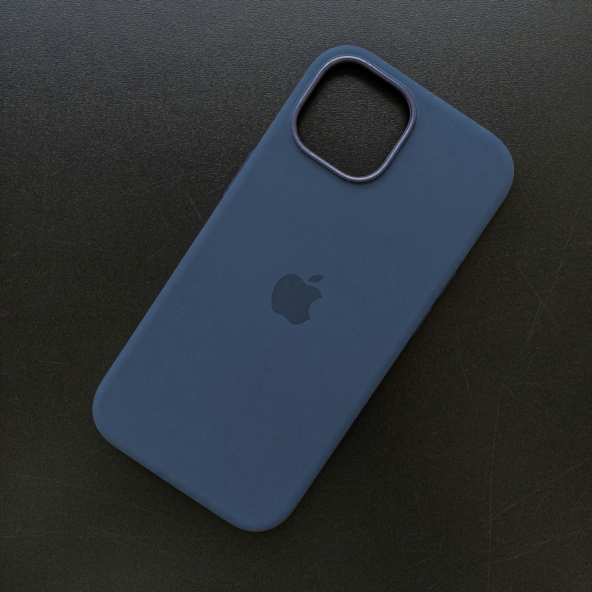 Чехол iPhone 15 Silicone Case (MagSafe) Storm Blue