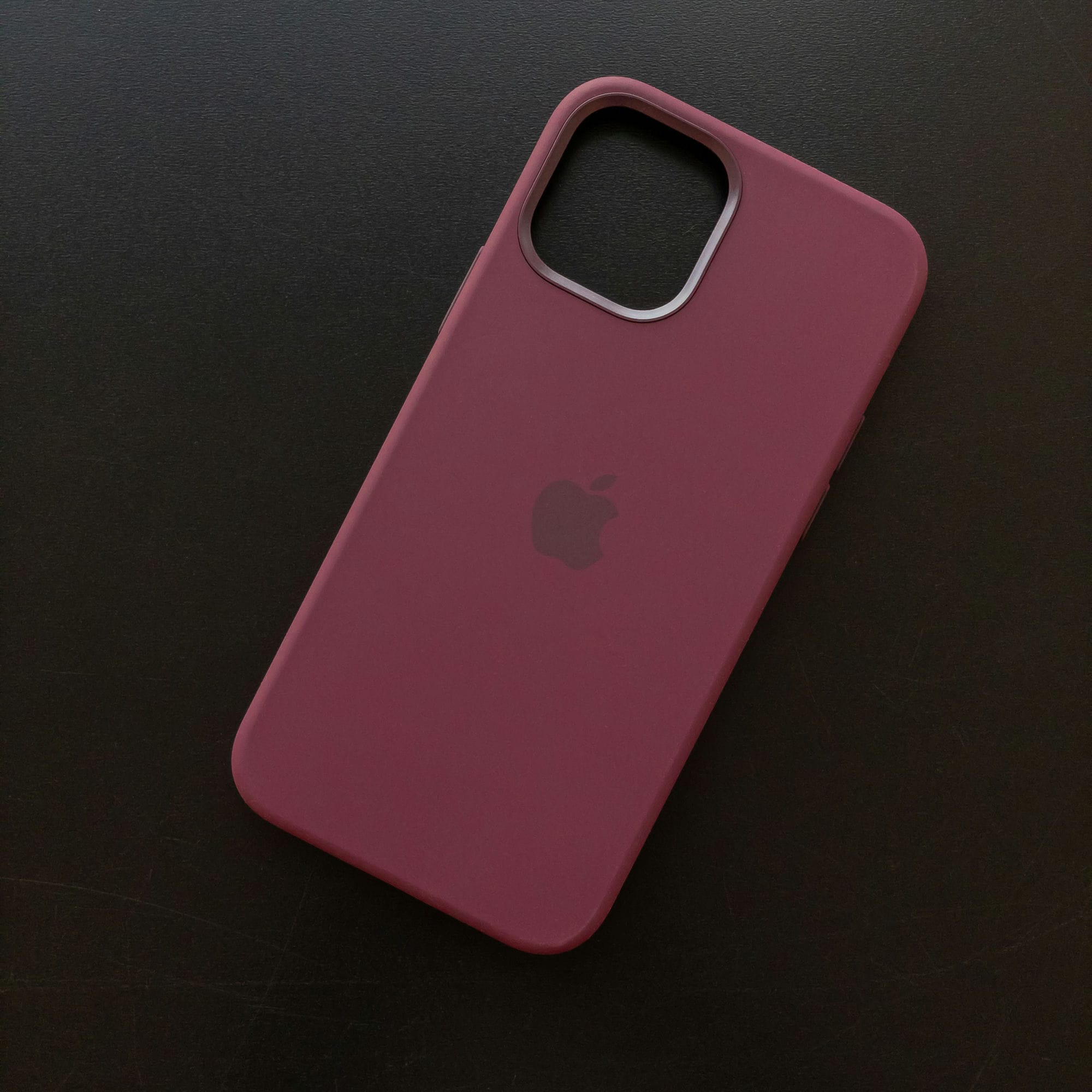 Чехол iPhone 12/12 Pro Silicone Case (MagSafe) Plum