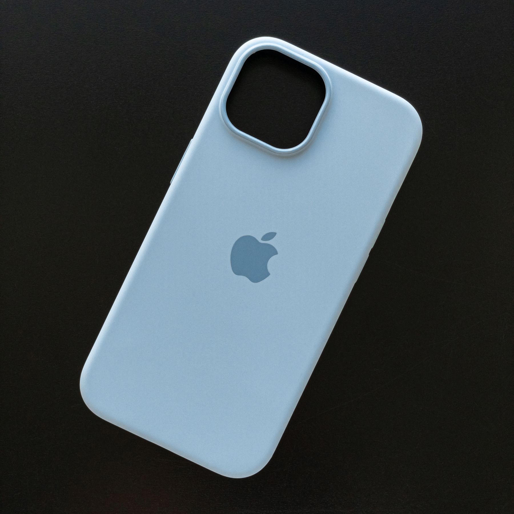 Чехол iPhone 15 Silicone Case (MagSafe) Light Blue