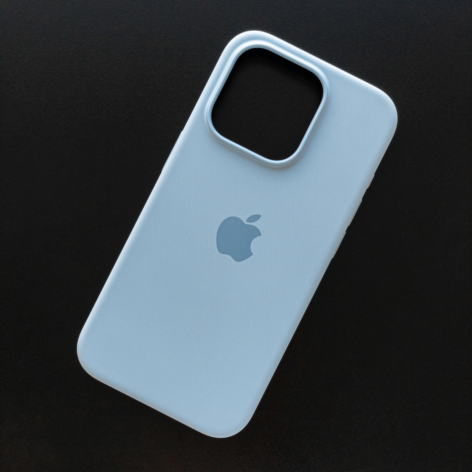 Чехол iPhone 15 Pro Silicone Case (MagSafe) Light Blue
