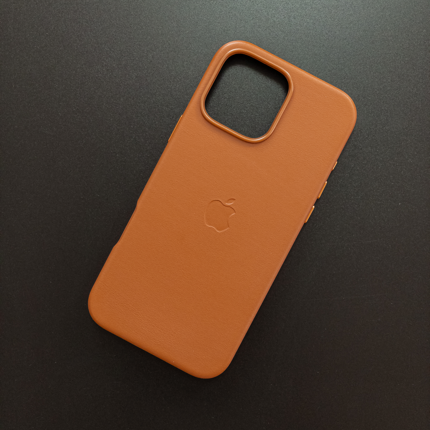 Чехол iPhone 16 Pro Max Leather Case (MagSafe) Cinnamon