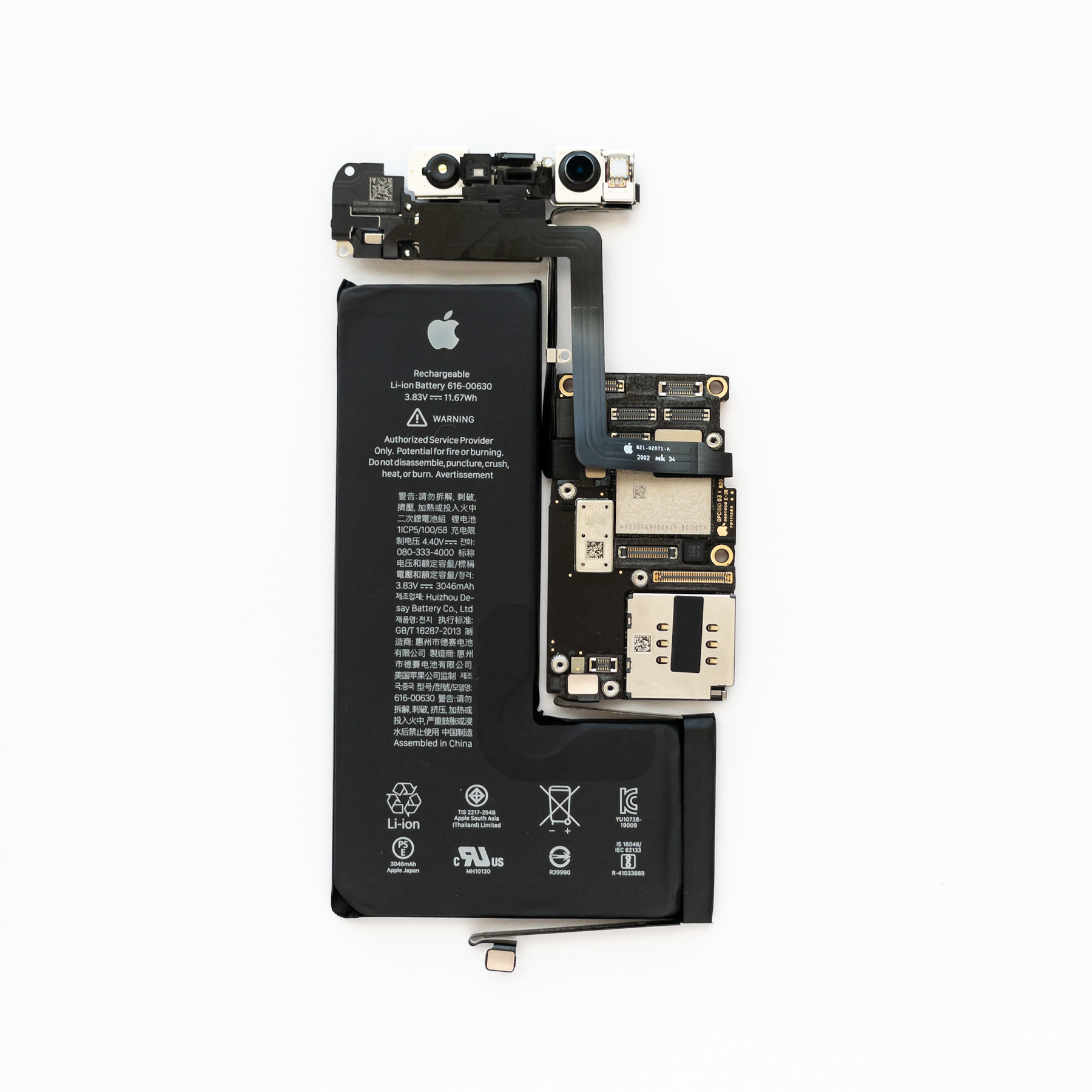 Плата iPhone 11 Pro 256Gb (с датчиками)