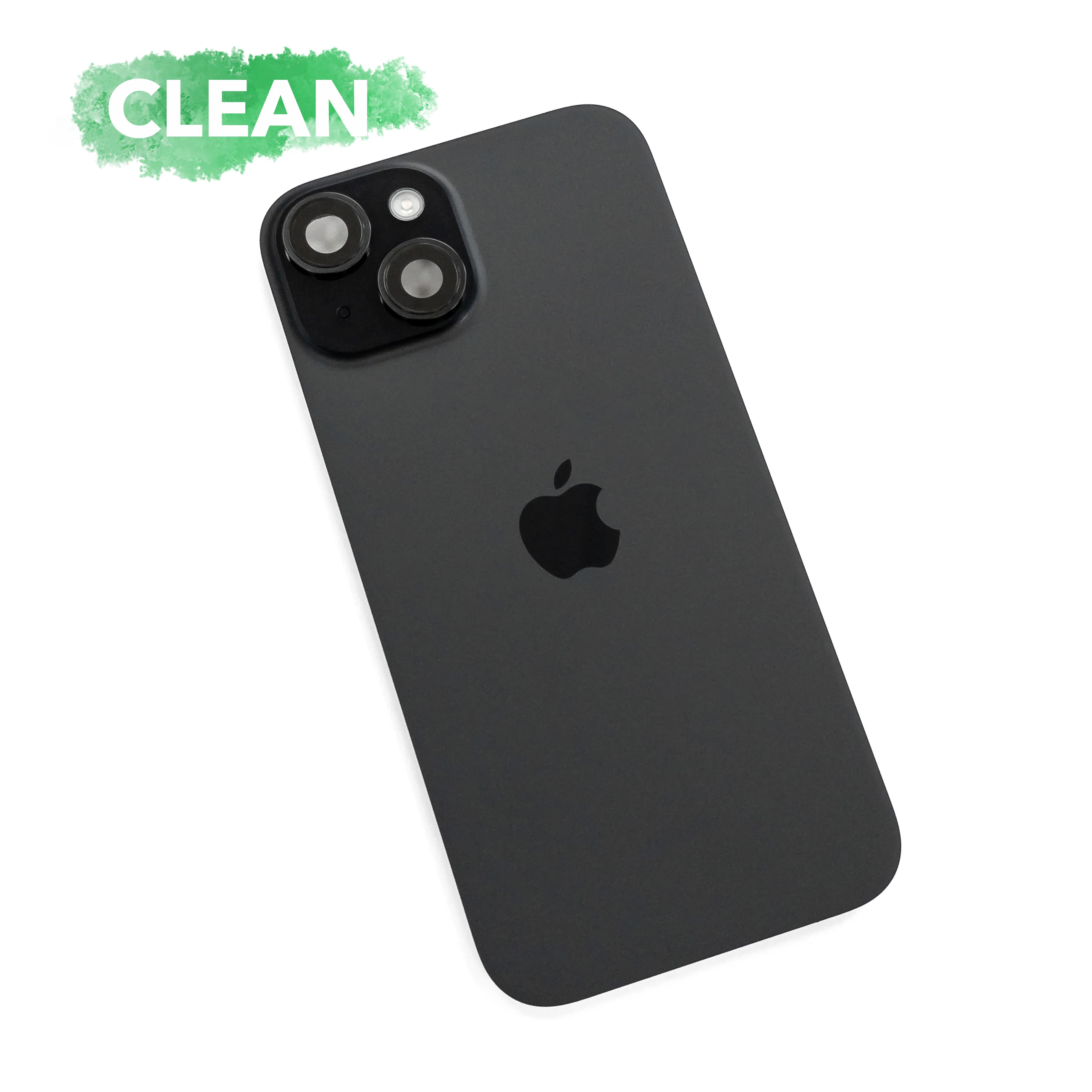 Задняя крышка iPhone 15 (Black) со шлейфом