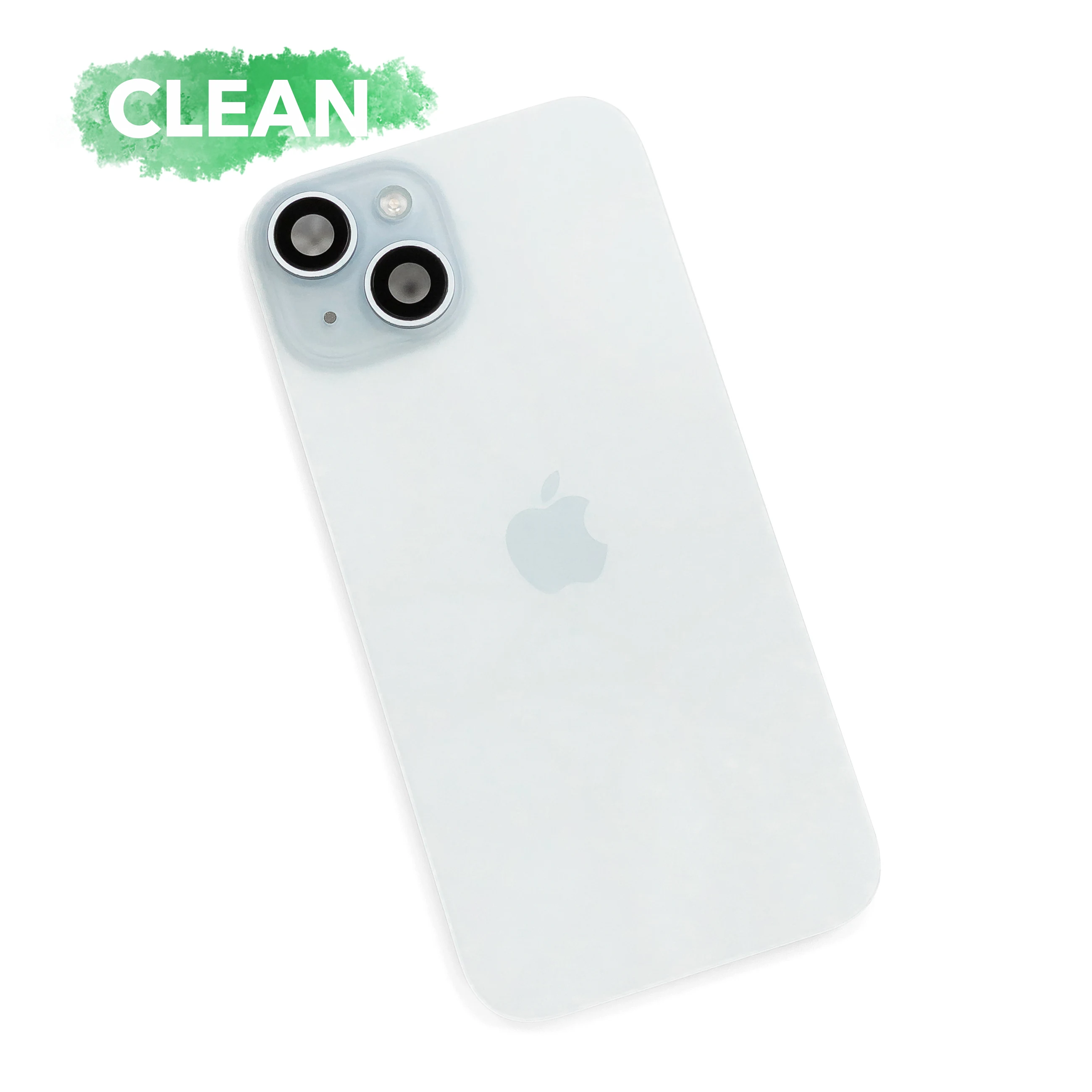 Задняя крышка iPhone 15 (Blue) со шлейфом