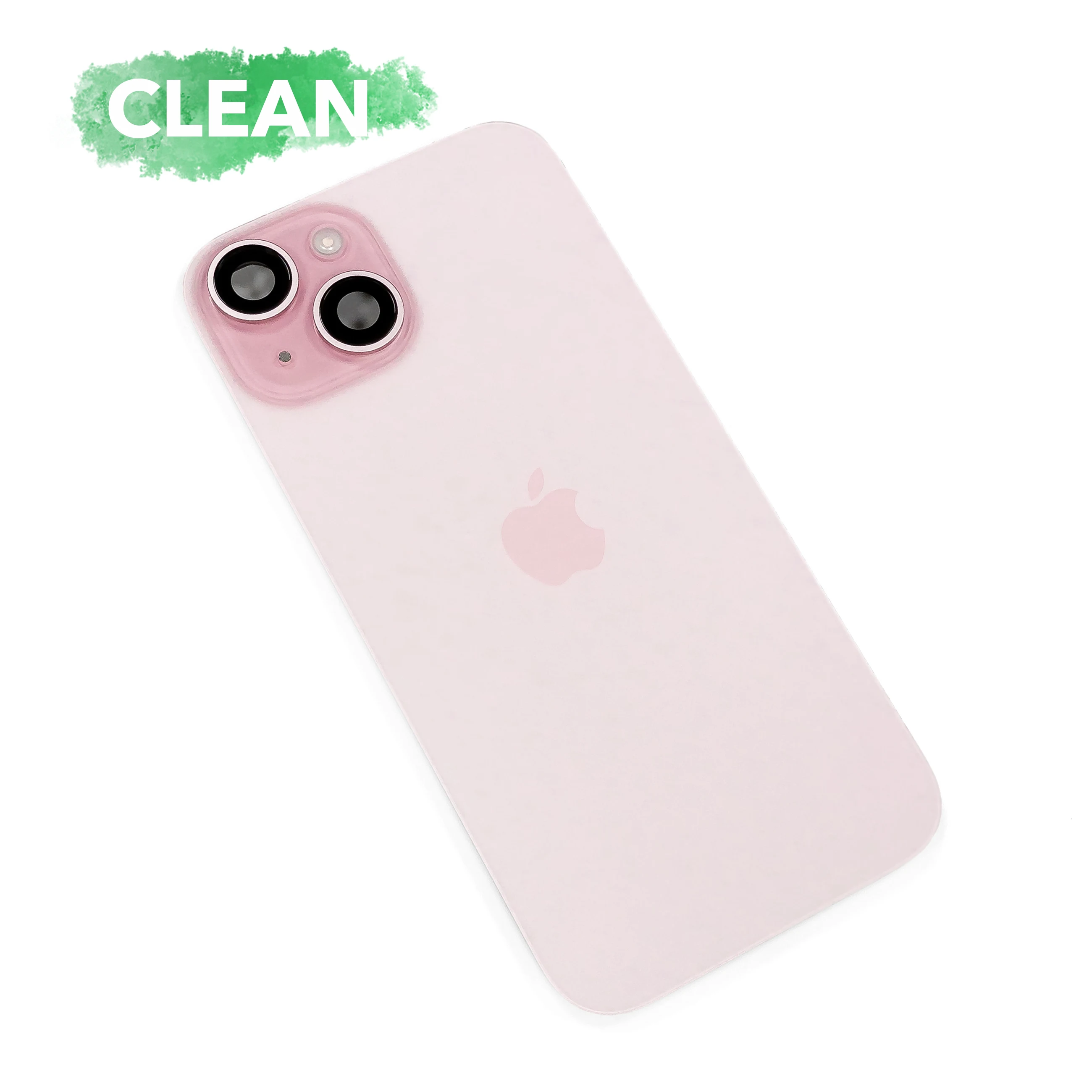 Задняя крышка iPhone 15 (Pink) со шлейфом
