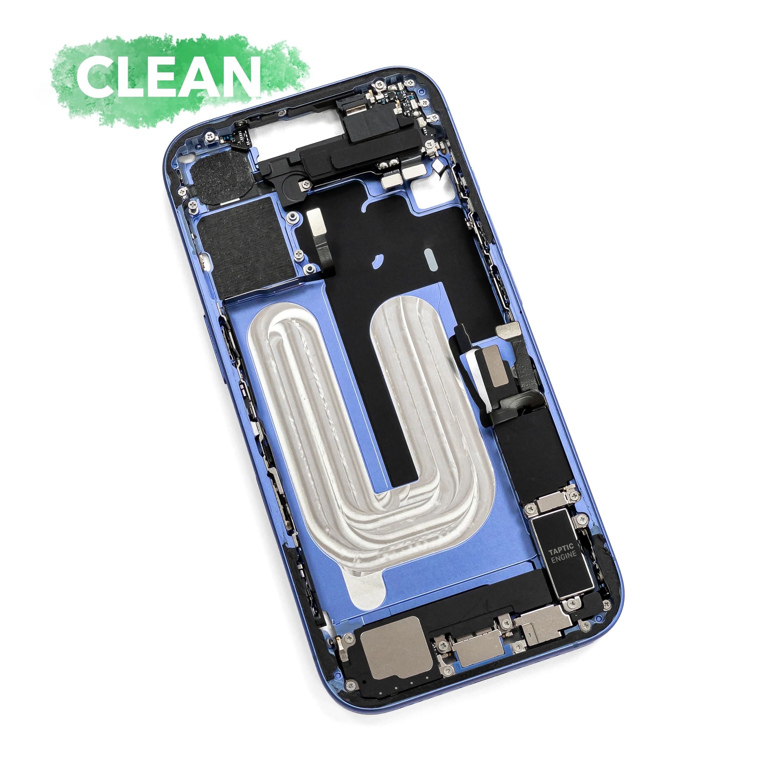 Корпус iPhone 16 в сборе с кнопкой Camera Control (Ultramarine)