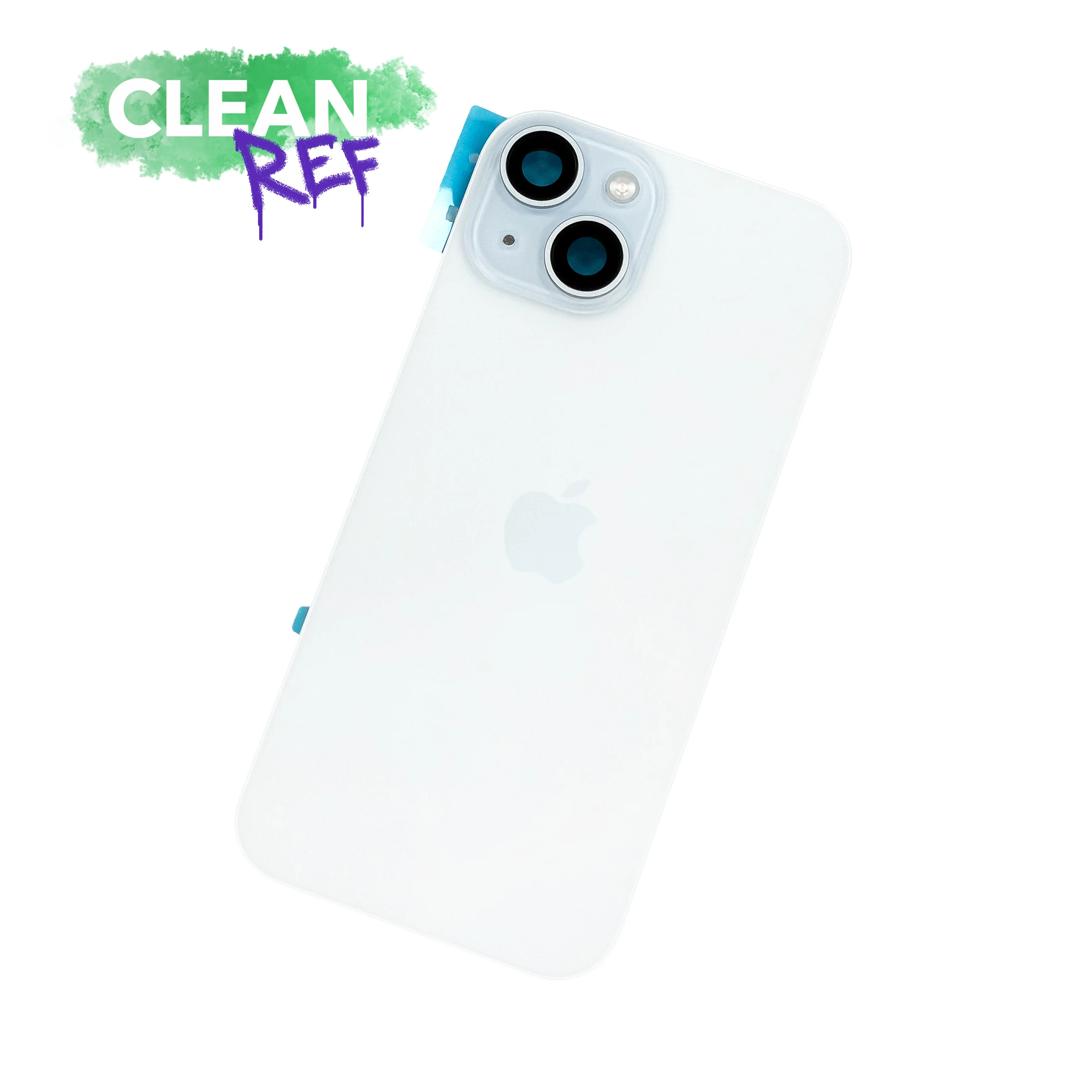 Восстановленная Задняя крышка iPhone 15 (Blue)