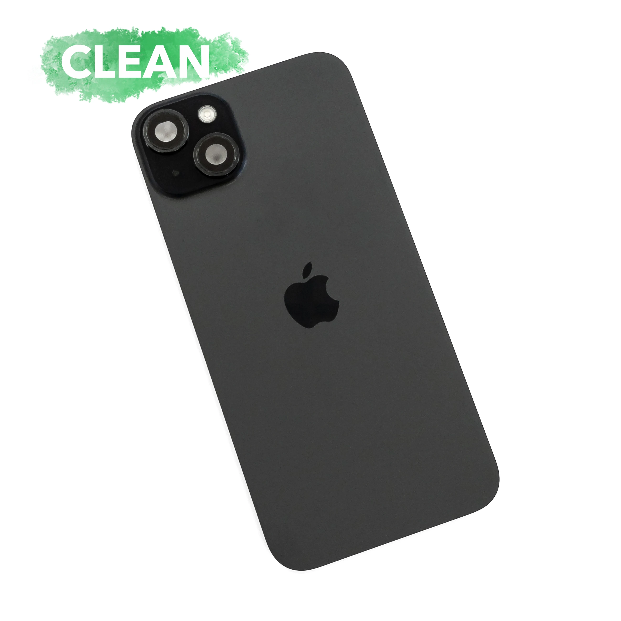 Задняя крышка iPhone 15 Plus (Black) со шлейфом