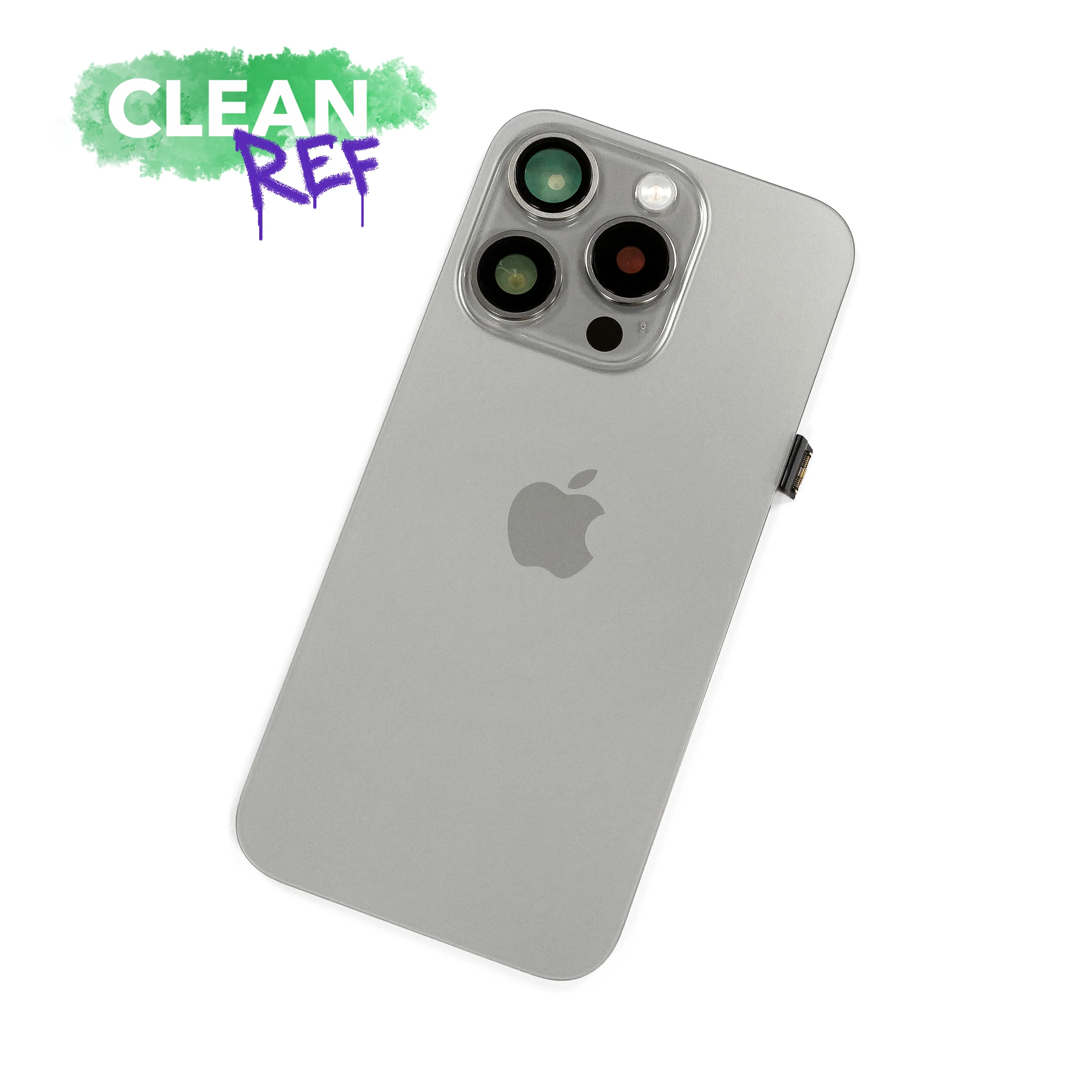 Восстановленная Задняя крышка iPhone 15 Pro (Natural Titanium)