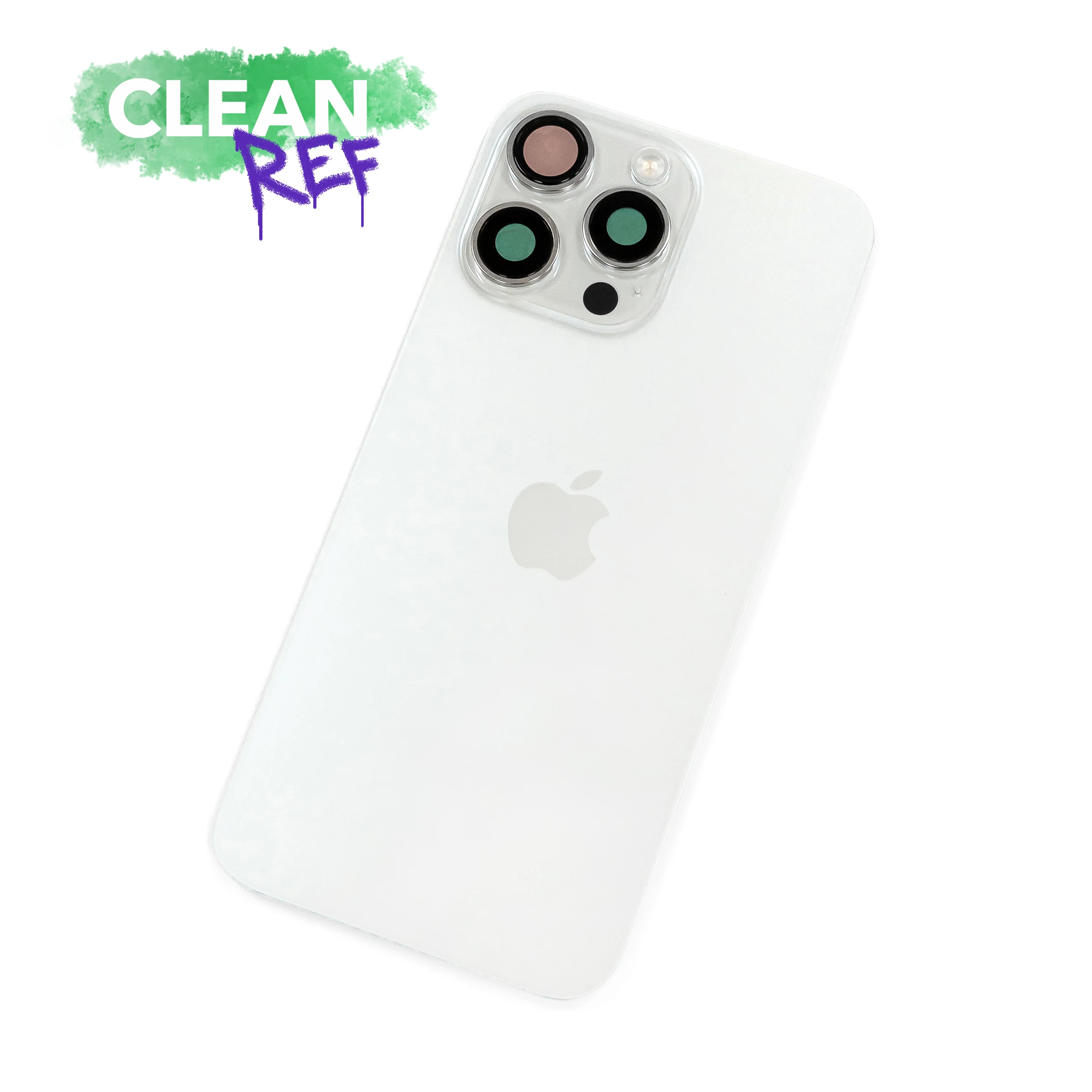 Восстановленная Задняя крышка iPhone 15 Pro Max (White Titanium)