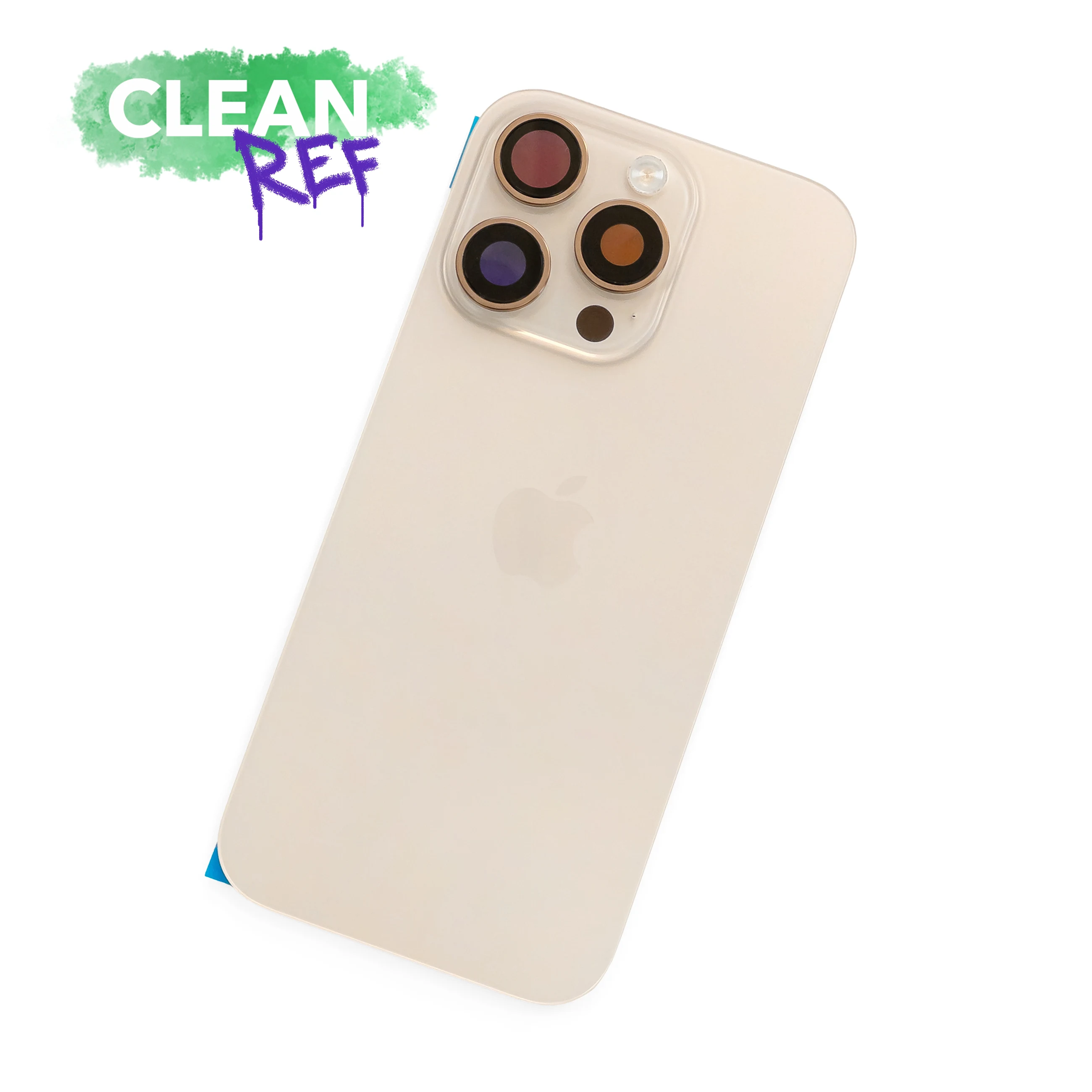 Восстановленная Задняя крышка iPhone 16 Pro (Desert Titanium)