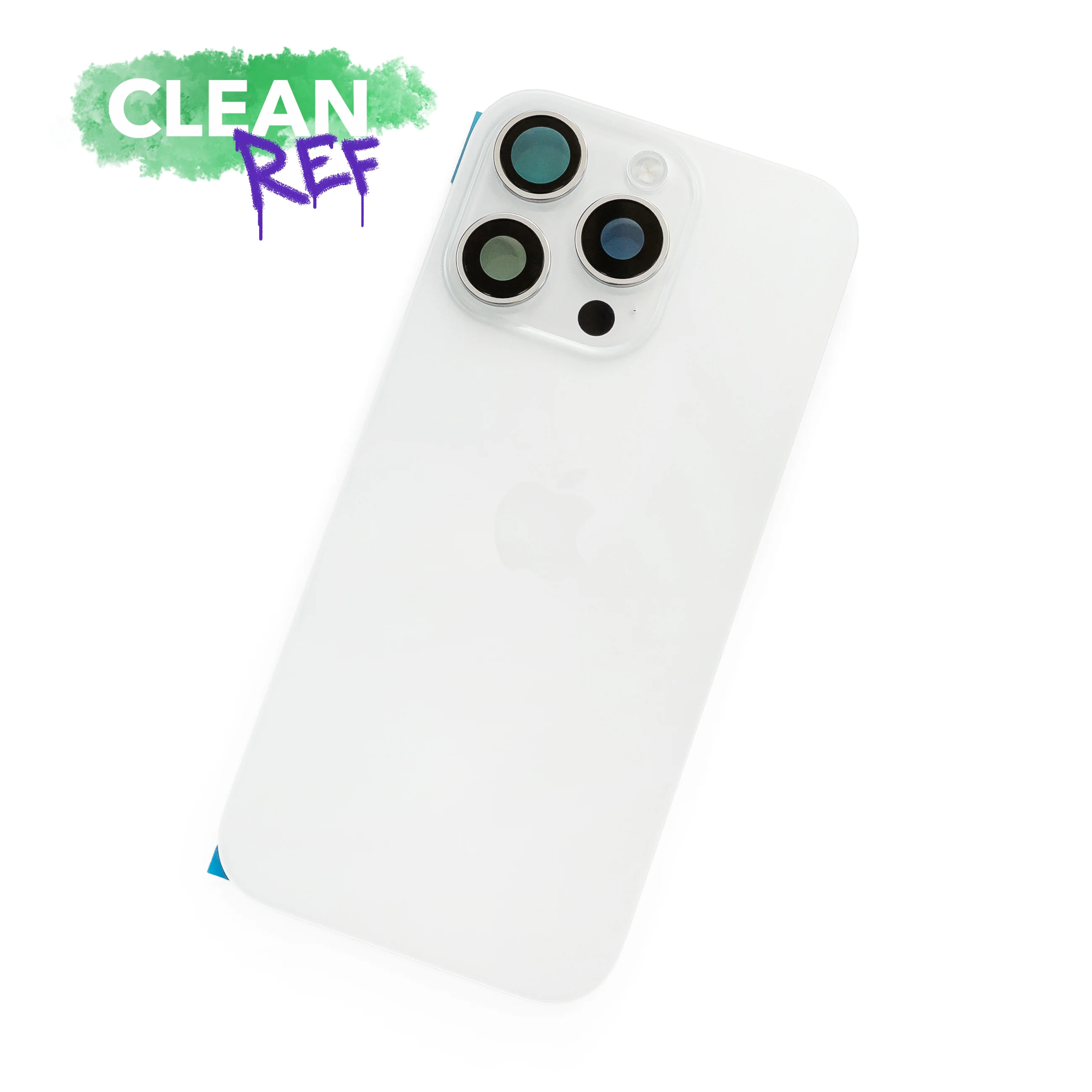 Восстановленная Задняя крышка iPhone 16 Pro (White Titanium)