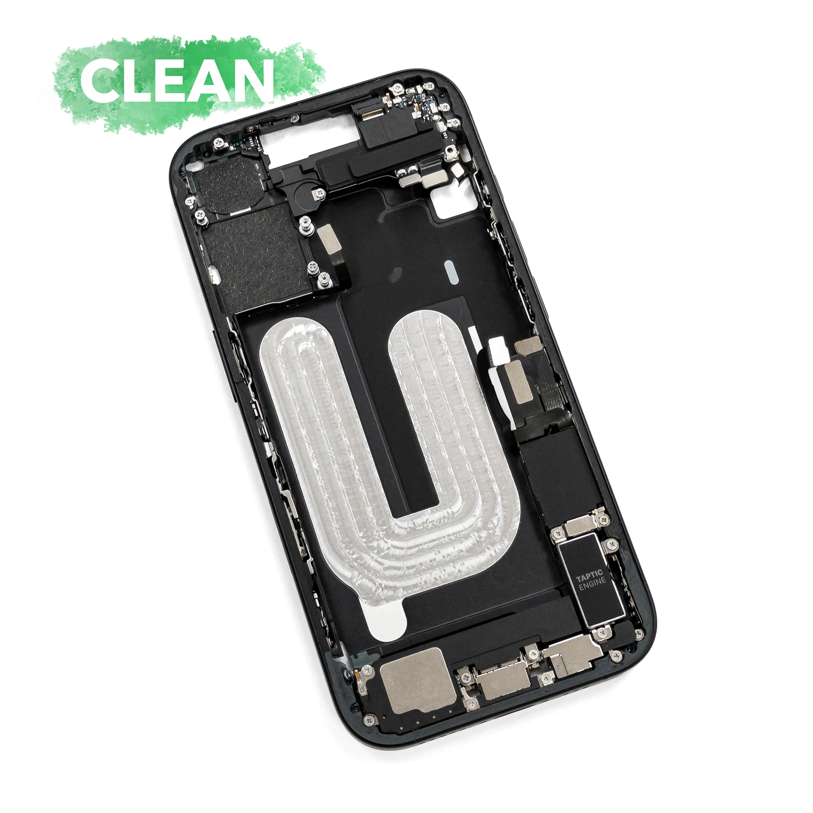 Корпус iPhone 16 в сборе с кнопкой Camera Control (Black) со скидкой