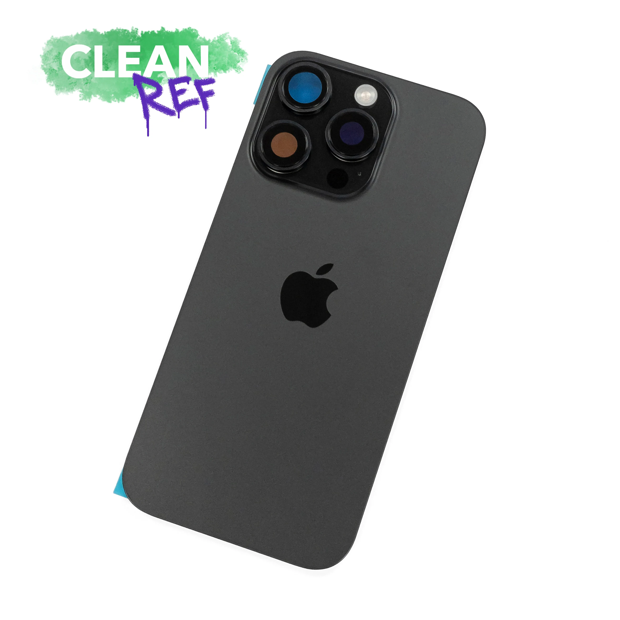 Восстановленная Задняя крышка iPhone 16 Pro (Black Titanium)