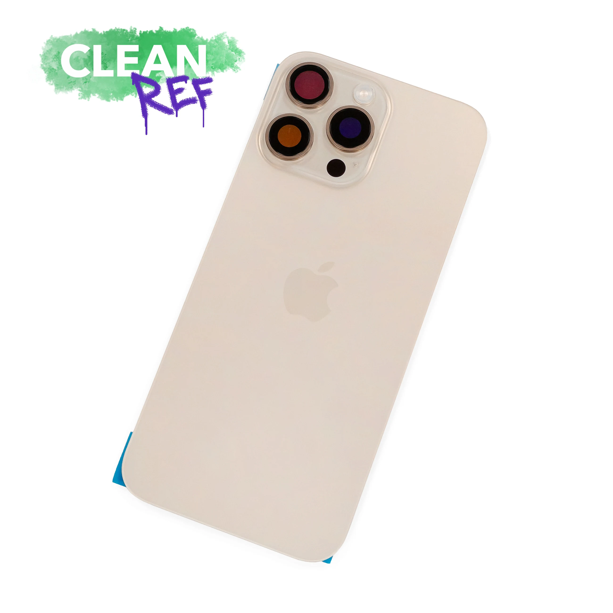 Восстановленная Задняя крышка iPhone 16 Pro Max (Desert Titanium)