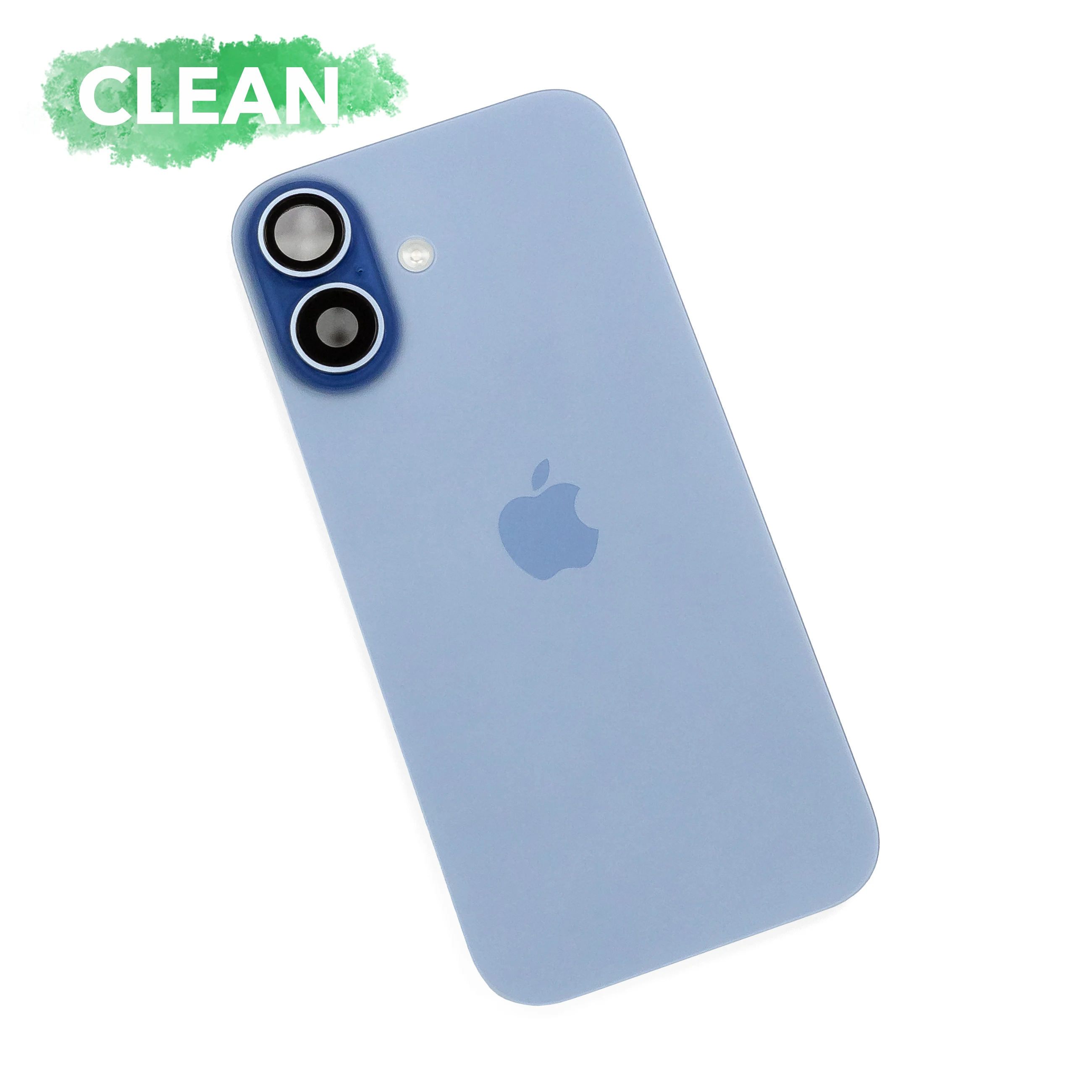 Задняя крышка iPhone 17 со шлейфом (Mist Blue)
