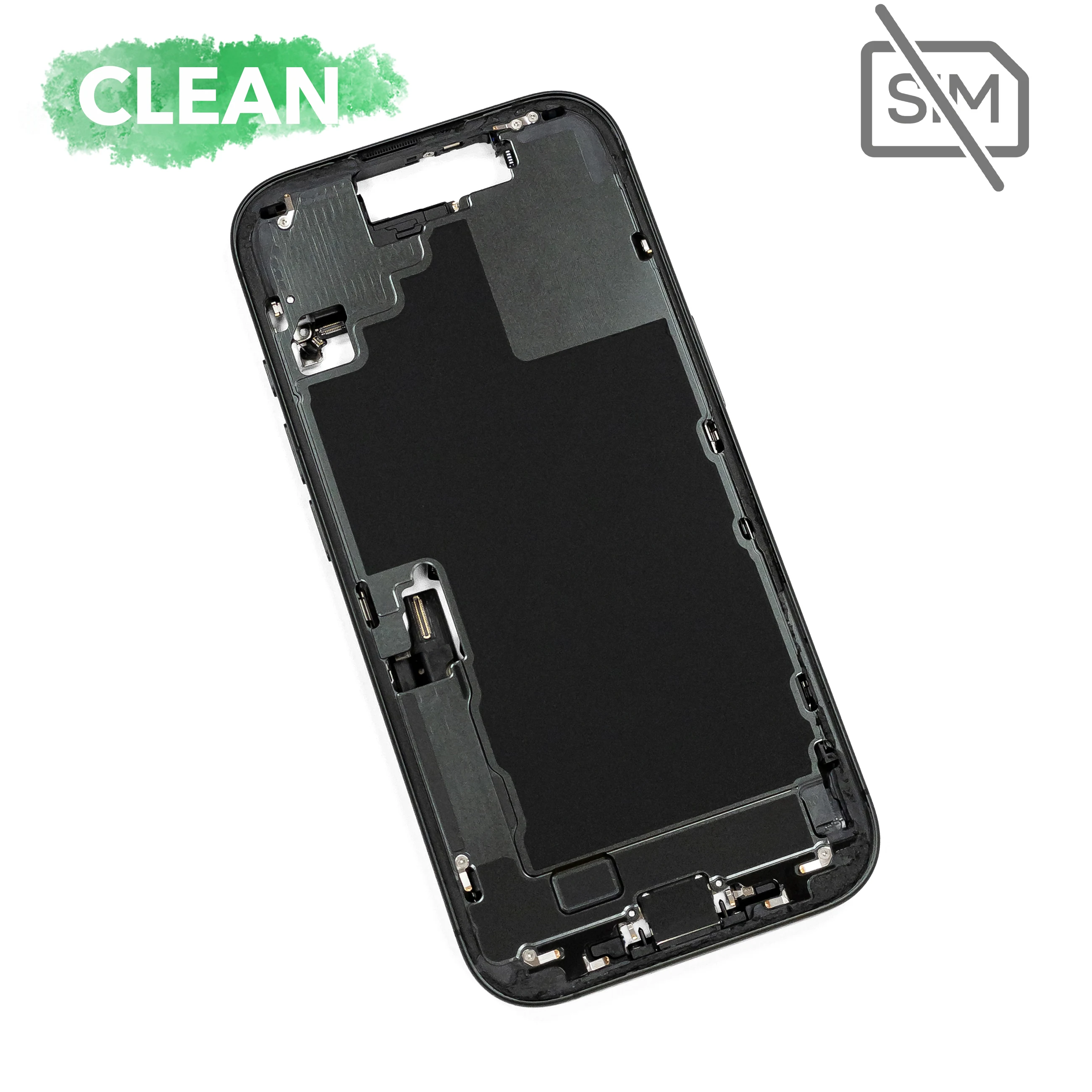Корпус iPhone 17 в сборе (без физической SIM-карты) (Black)