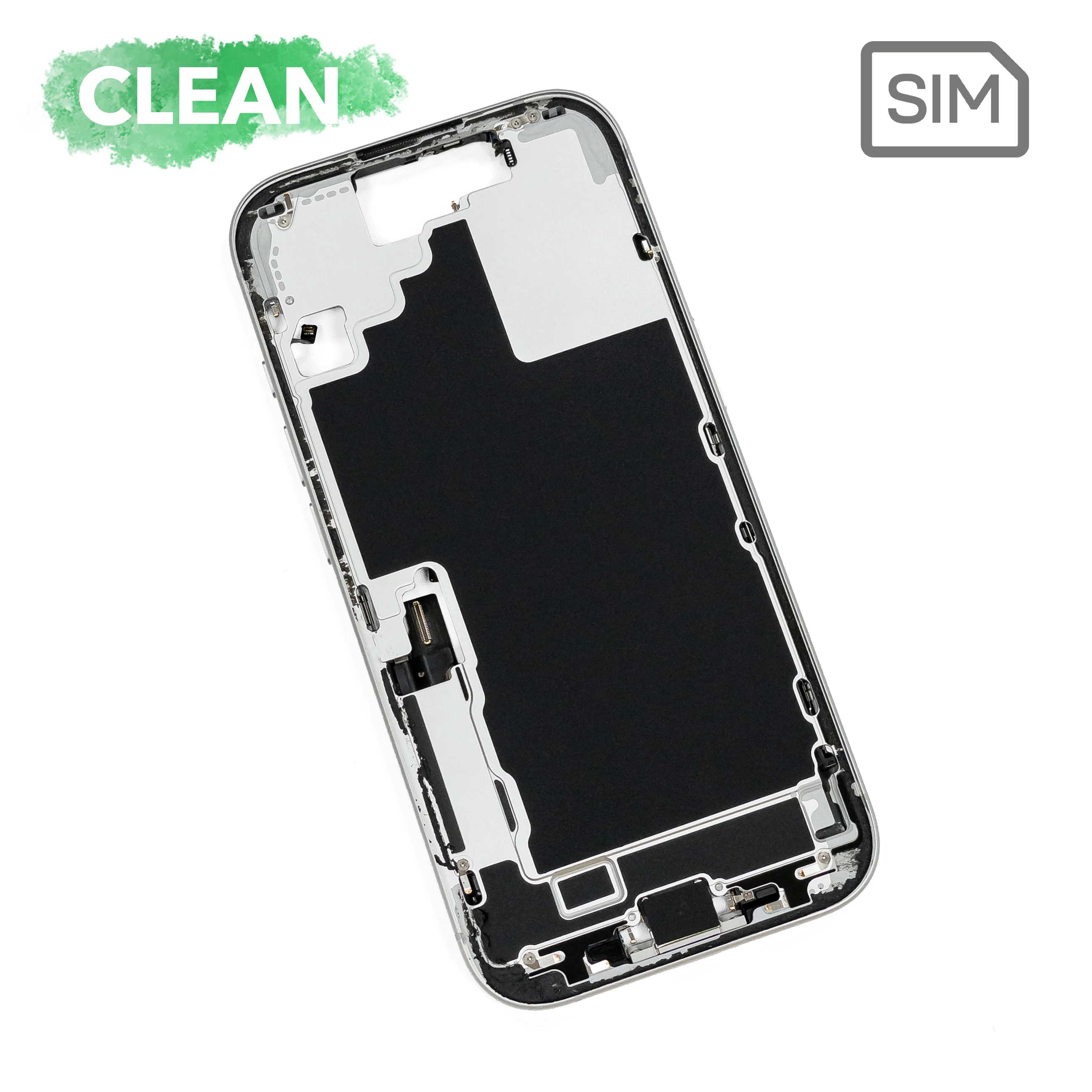 Корпус iPhone 17 в сборе (c физической SIM-картой) (White)