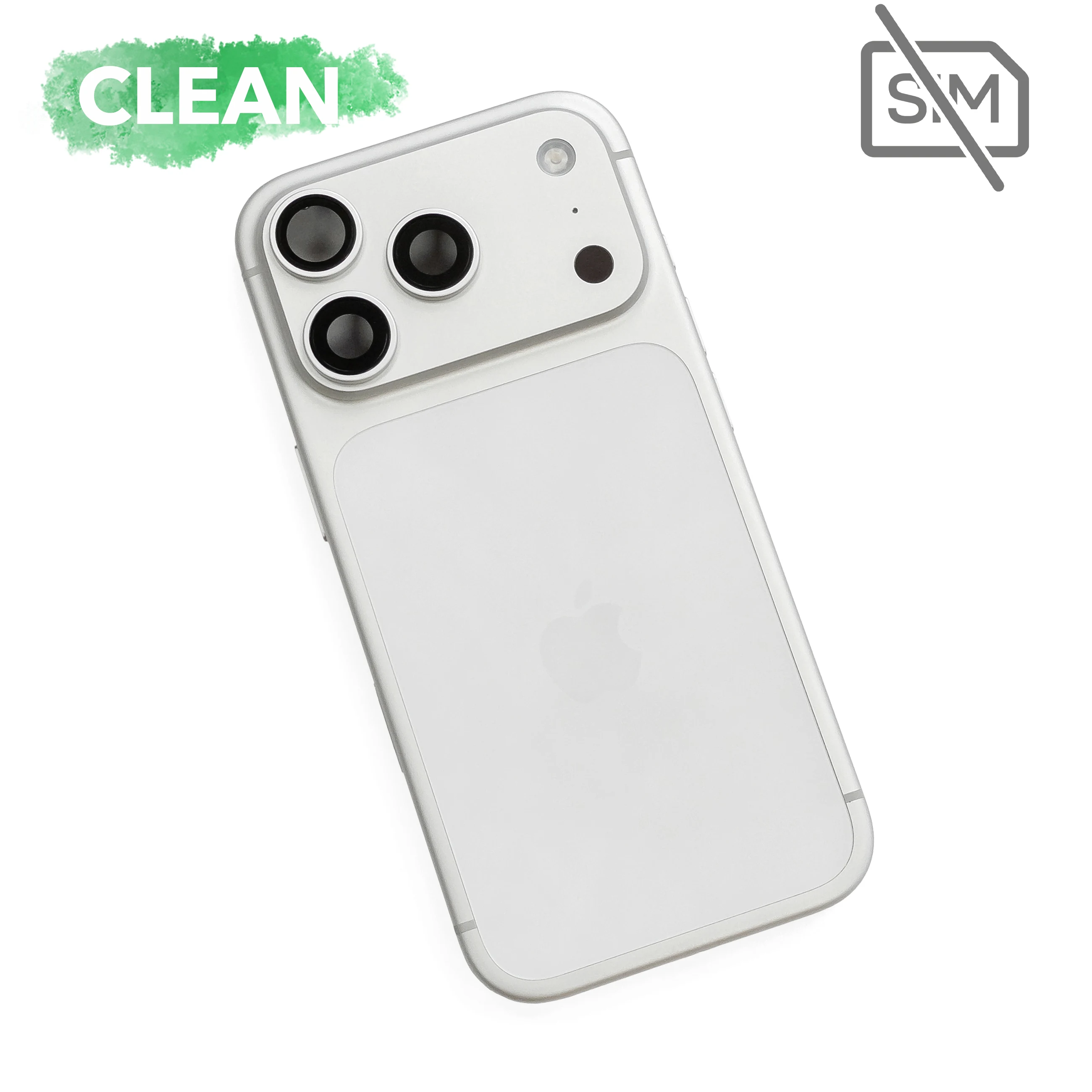 Корпус iPhone 17 Pro в сборе (без физической SIM-карты) (Silver)