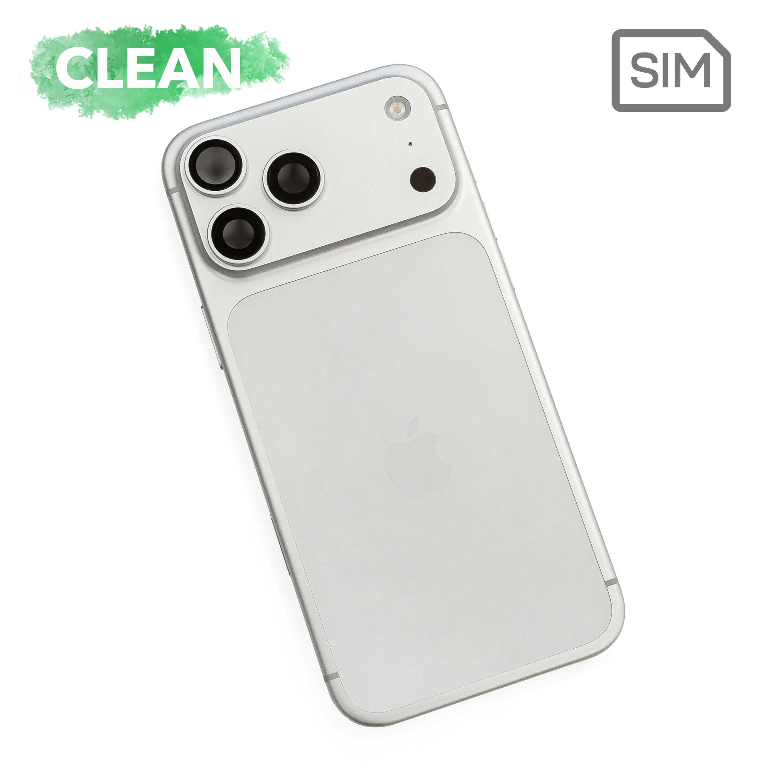 Корпус iPhone 17 Pro Max в сборе (c физической SIM-картой) (Silver)