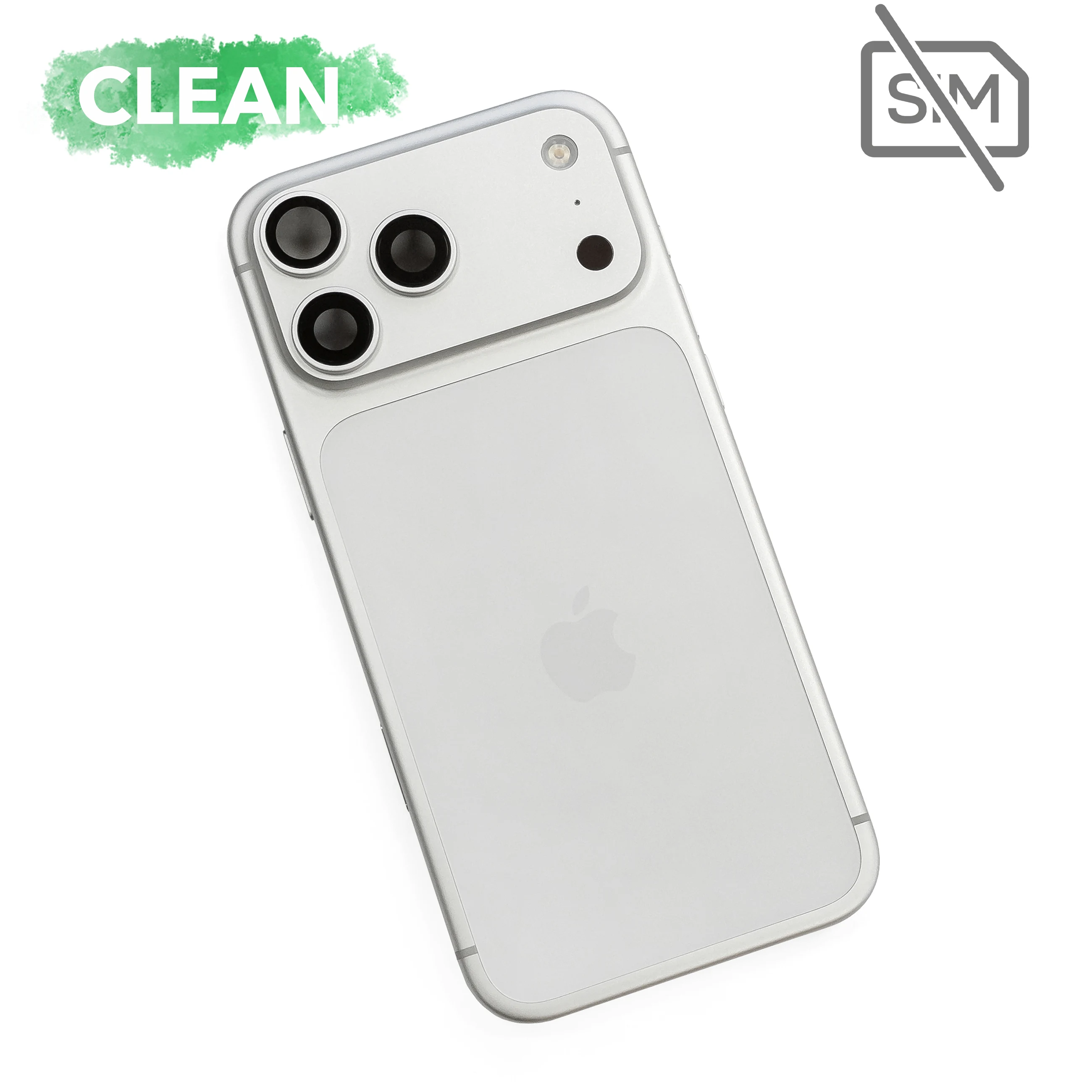 Корпус iPhone 17 Pro Max в сборе (без физической SIM-карты) (Silver)