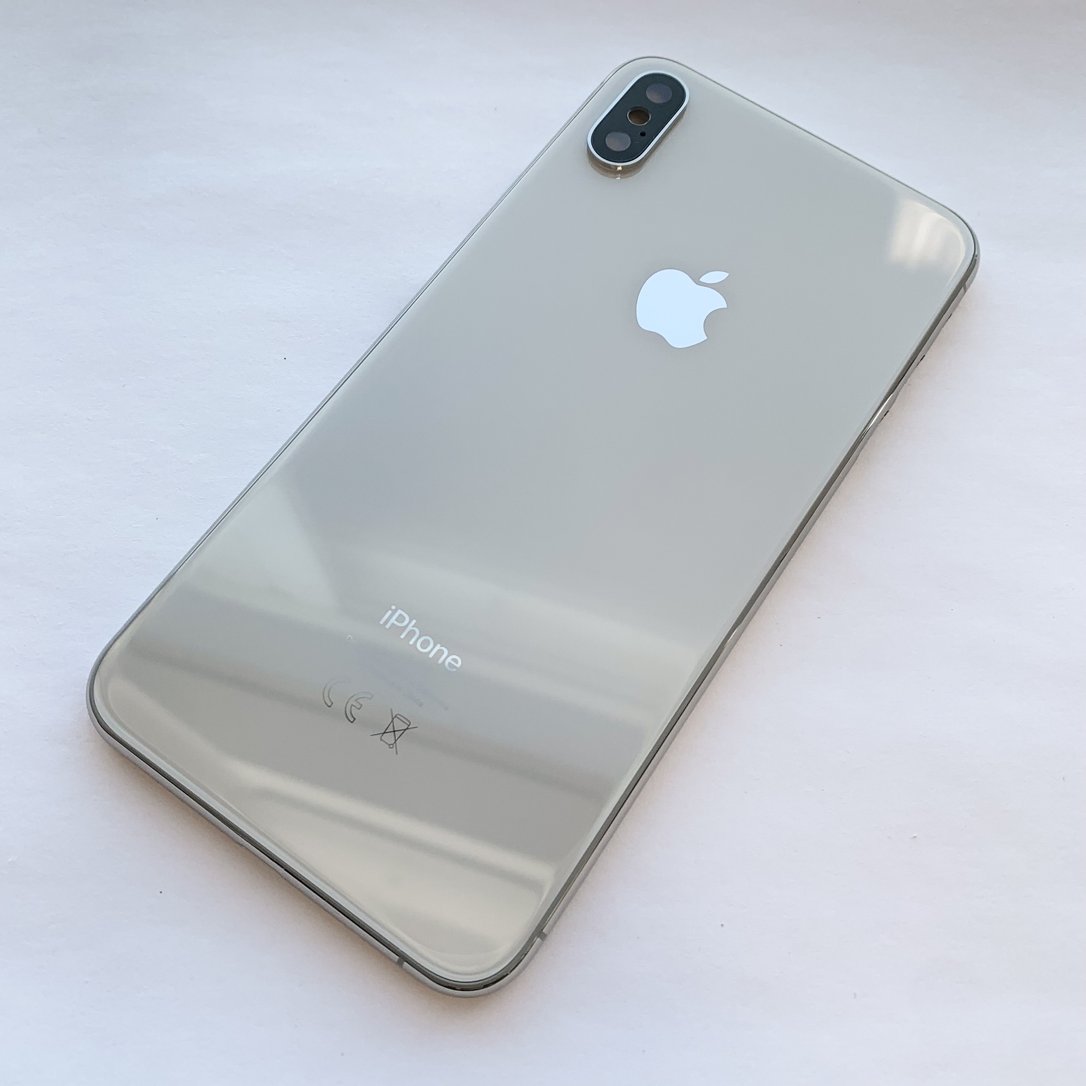 Корпус iPhone XS Max (Серебристый)