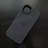 Чехол iPhone 14 Plus Silicone Case (MagSafe) Midnight