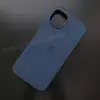 Чехол iPhone 14 Plus Silicone Case (MagSafe) Storm Blue