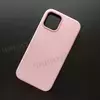 Чехол iPhone 12/12 Pro Leather Case (MagSafe) Chalk Pink