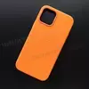 Чехол iPhone 12/12 Pro Leather Case (MagSafe) Wild Orange