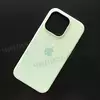 Чехол iPhone 15 Pro Silicone Case (MagSafe) Soft Mint