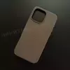 Чехол iPhone 16 Pro Max Leather Case (MagSafe) Bronze