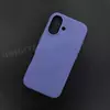 Чехол iPhone 16 Leather Case (MagSafe) Lavender