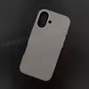 Чехол iPhone 16 Leather Case (MagSafe) Taupe