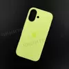 Чехол iPhone 17 Silicone Case (MagSafe) Neon Yellow