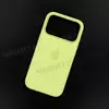Чехол iPhone 17 Pro Silicone Case (MagSafe) Neon Yellow