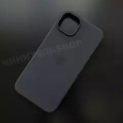 Чехол iPhone 14 Plus Silicone Case (MagSafe) Midnight