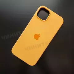 Чехол iPhone 14 Plus Silicone Case (MagSafe) Sunglow