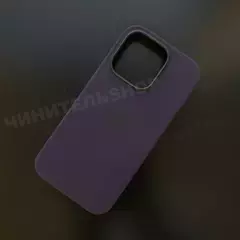 Чехол iPhone 14 Pro Silicone Case (MagSafe) Elderberry