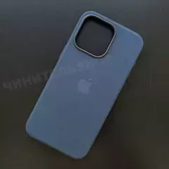 Чехол iPhone 15 Pro Max FineWoven Case (MagSafe) Pacific Blue