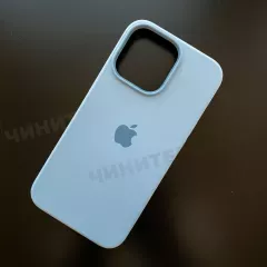 Чехол iPhone 13 Pro Silicone Case (MagSafe) Blue Fog