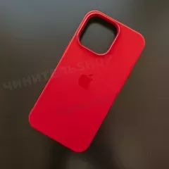 Чехол iPhone 13 Pro Silicone Case (MagSafe) Red