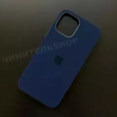 Чехол iPhone 12/12 Pro Silicone Case (MagSafe) Deep Navy